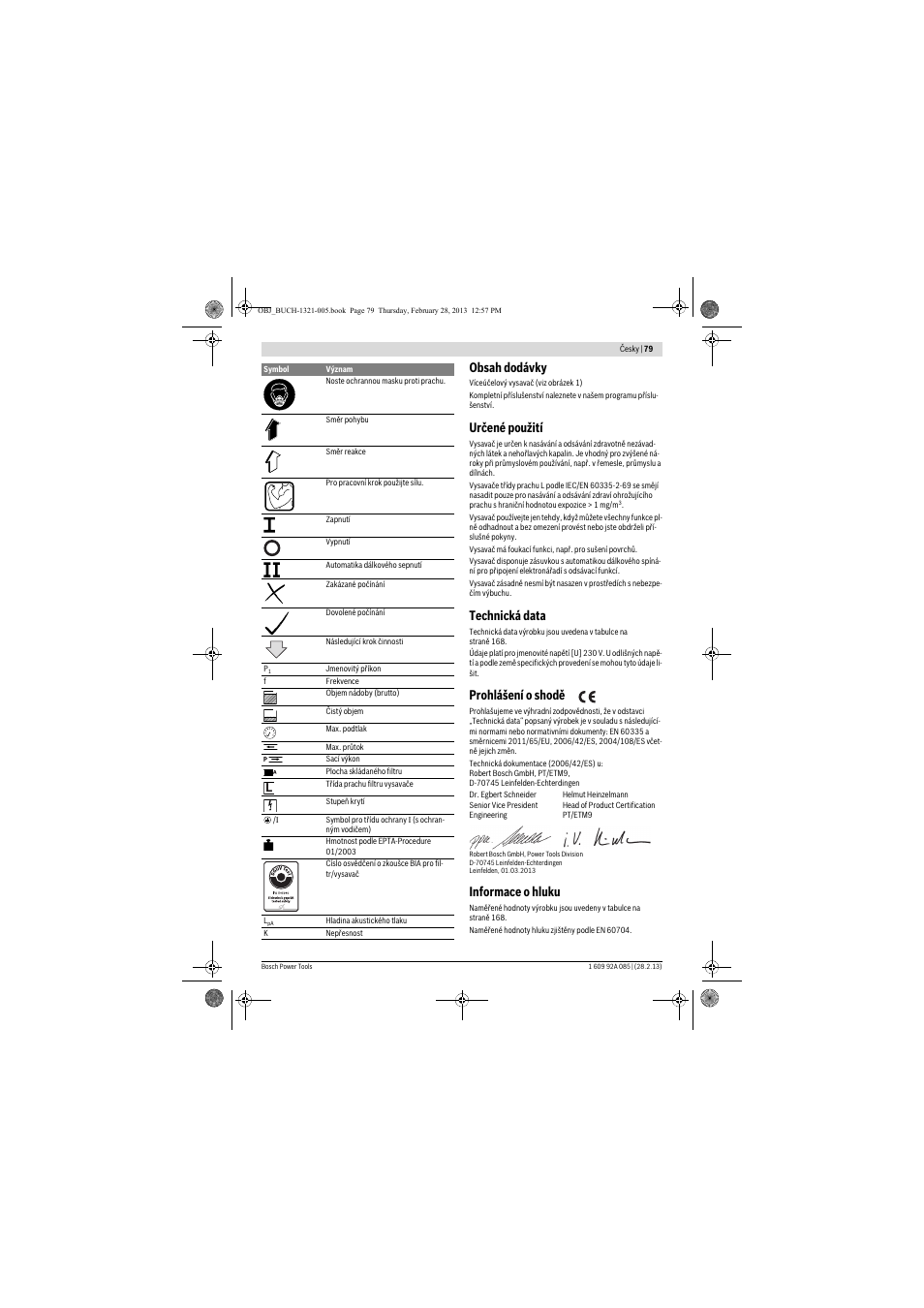 Bosch GAS 20 L SFC Professional User Manual | Page 79 / 184