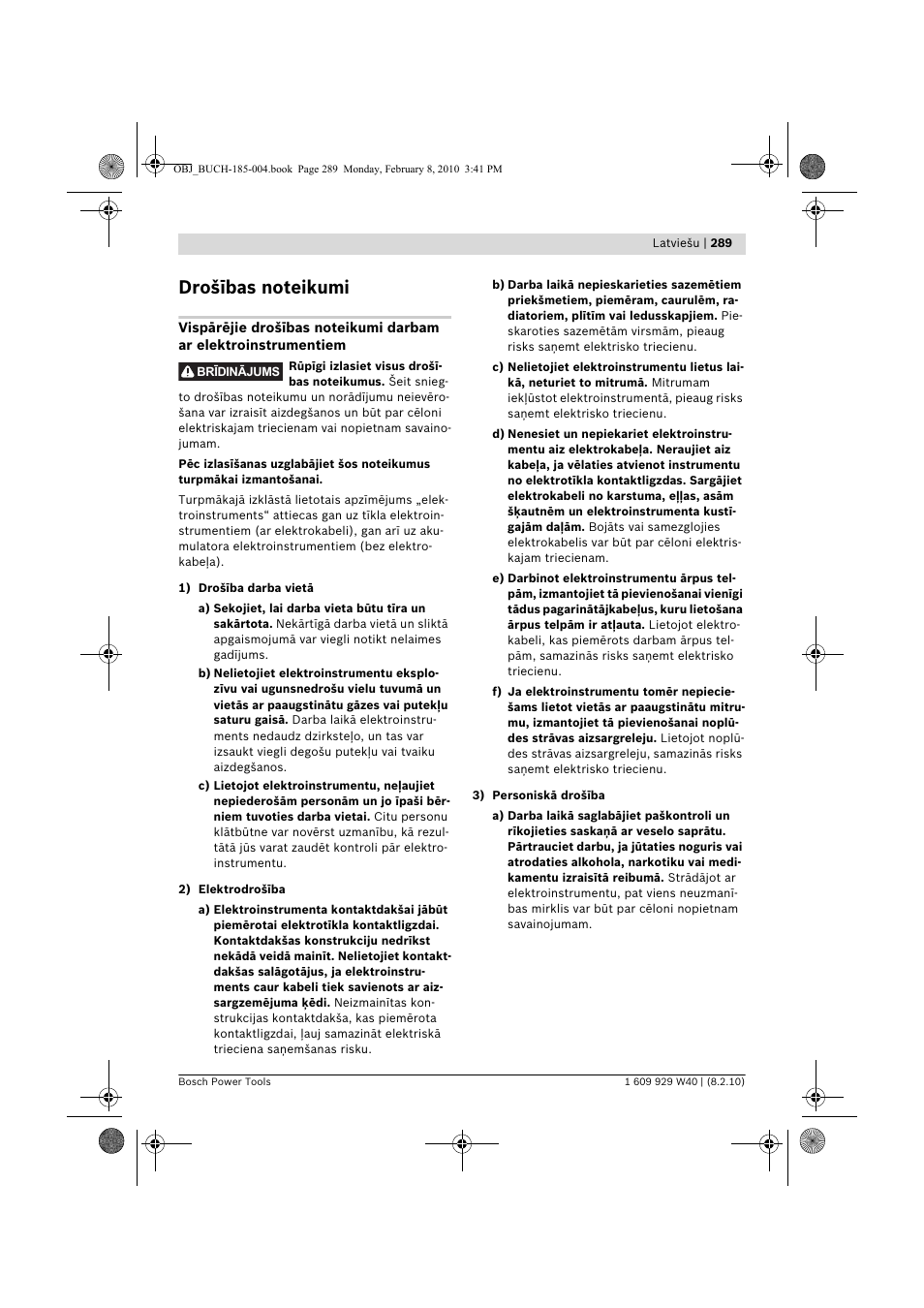 Bosch GKS 160 Professional User Manual | Page 289 / 333