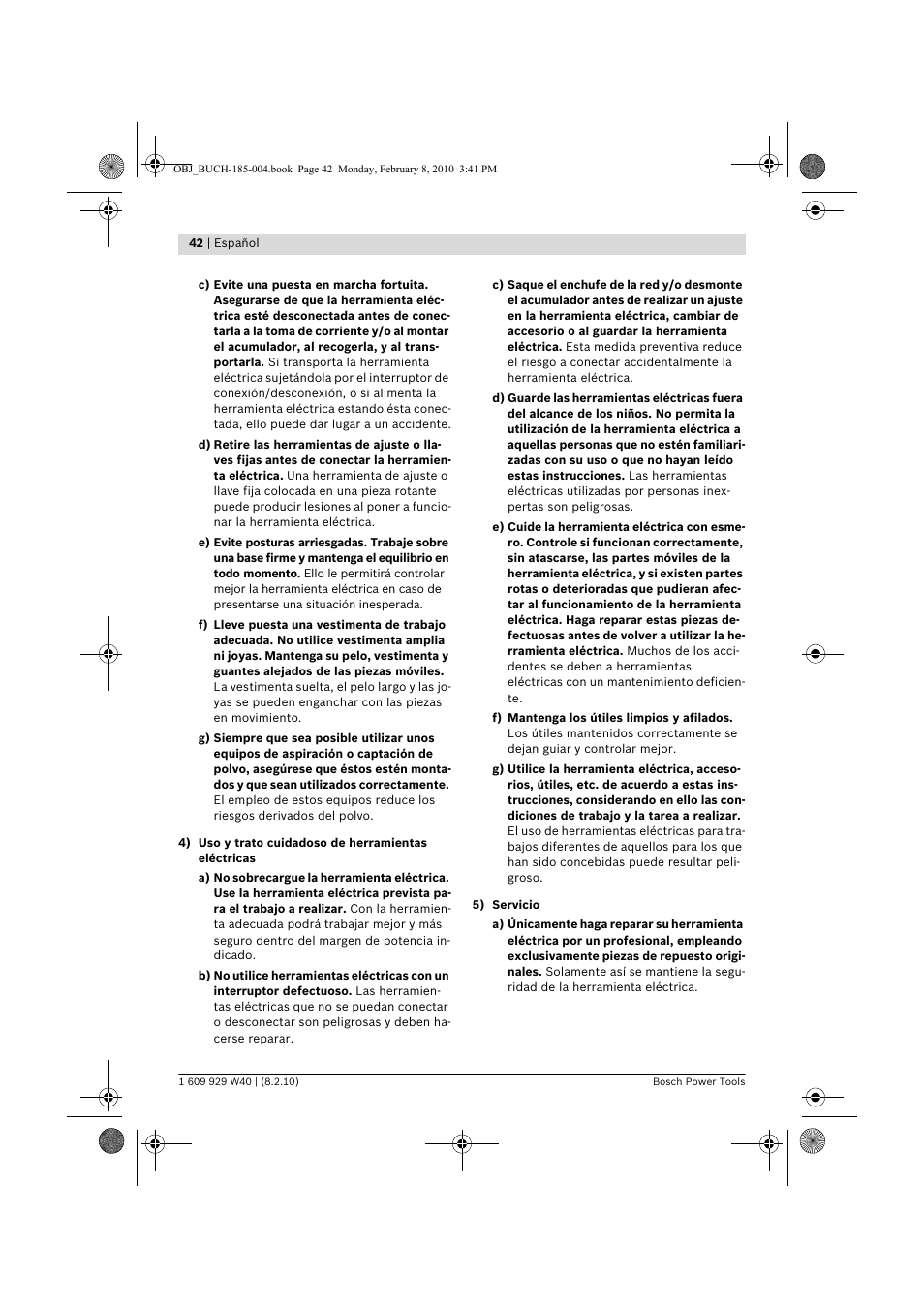 Bosch GKS 160 Professional User Manual | Page 42 / 333