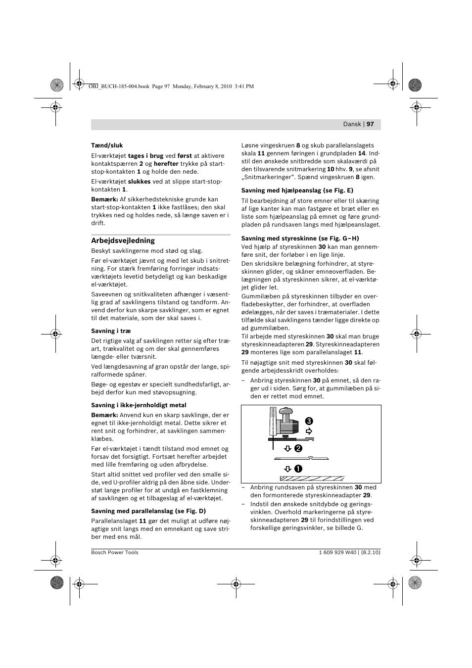 Bosch GKS 160 Professional User Manual | Page 97 / 333