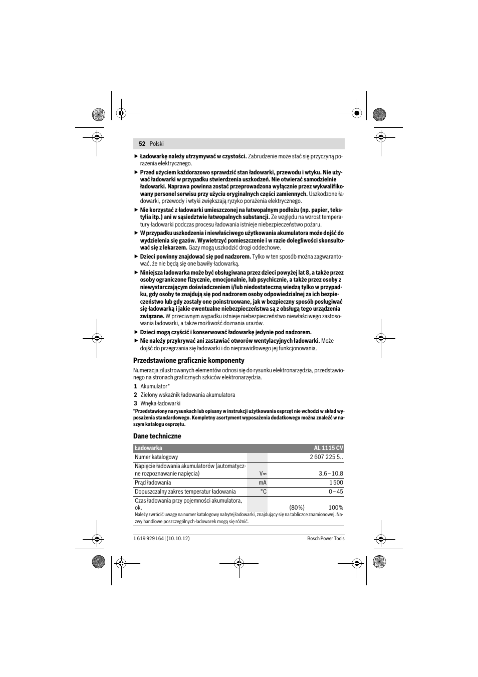 Bosch AL 1115 CV User Manual | Page 52 / 108