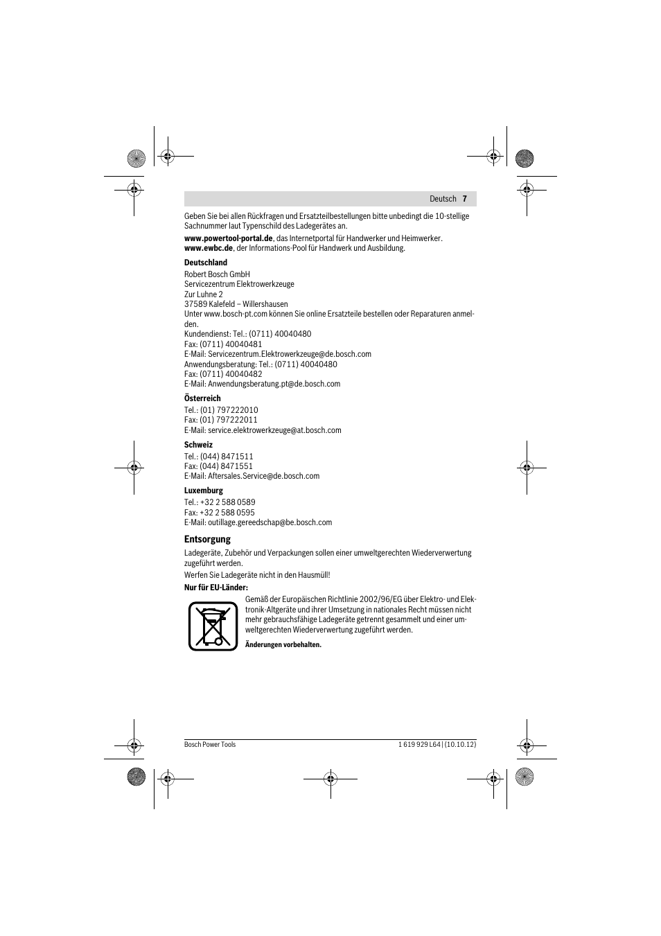 Bosch AL 1115 CV User Manual | Page 7 / 108