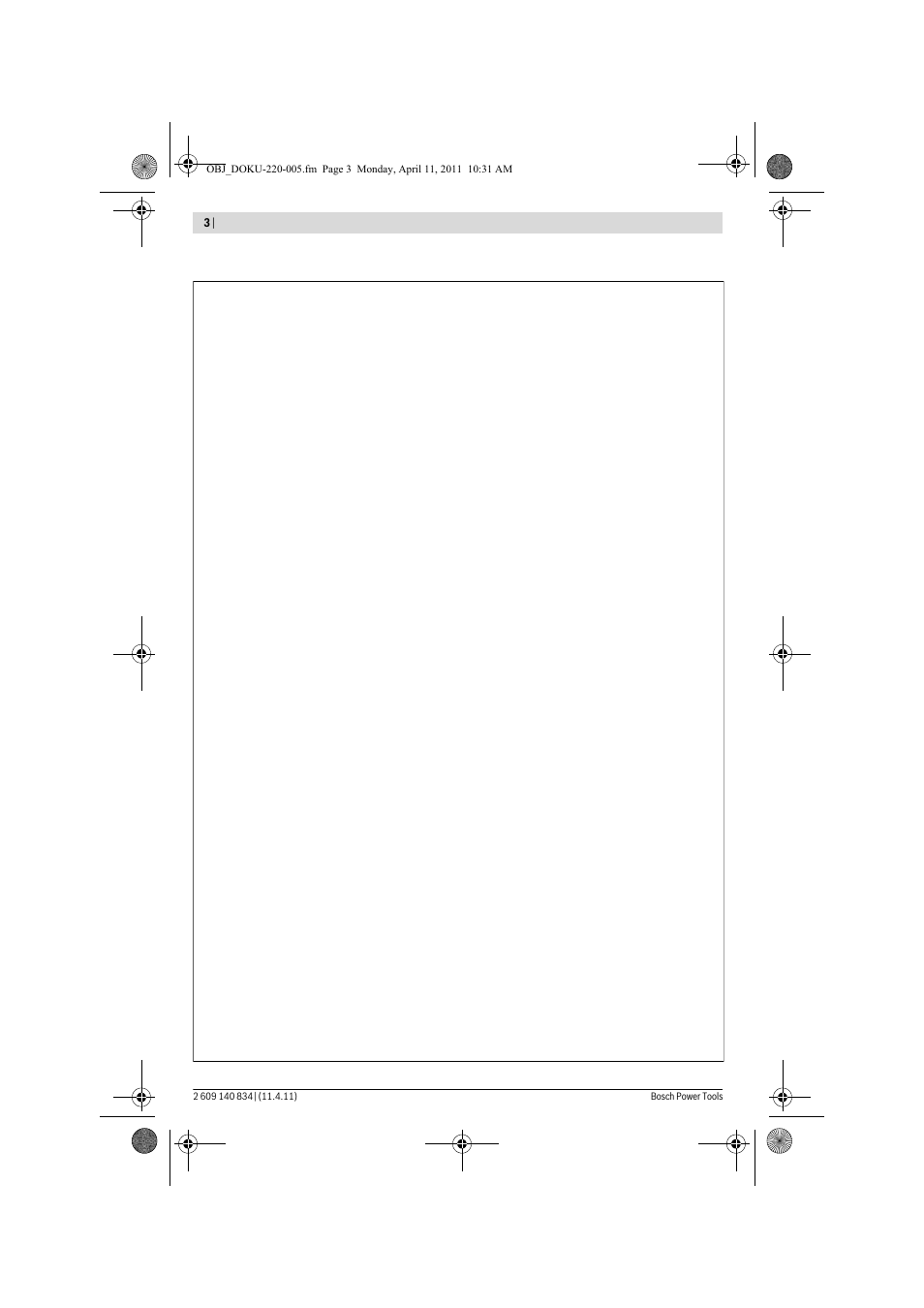 Bosch GSS 140 A Professional User Manual | Page 3 / 132
