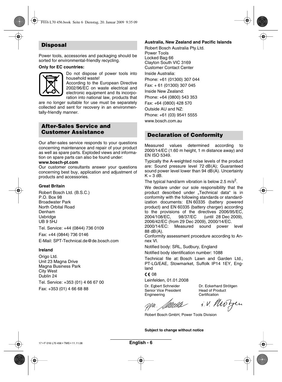 Bosch ART EASYTRIM Accu User Manual | Page 17 / 171