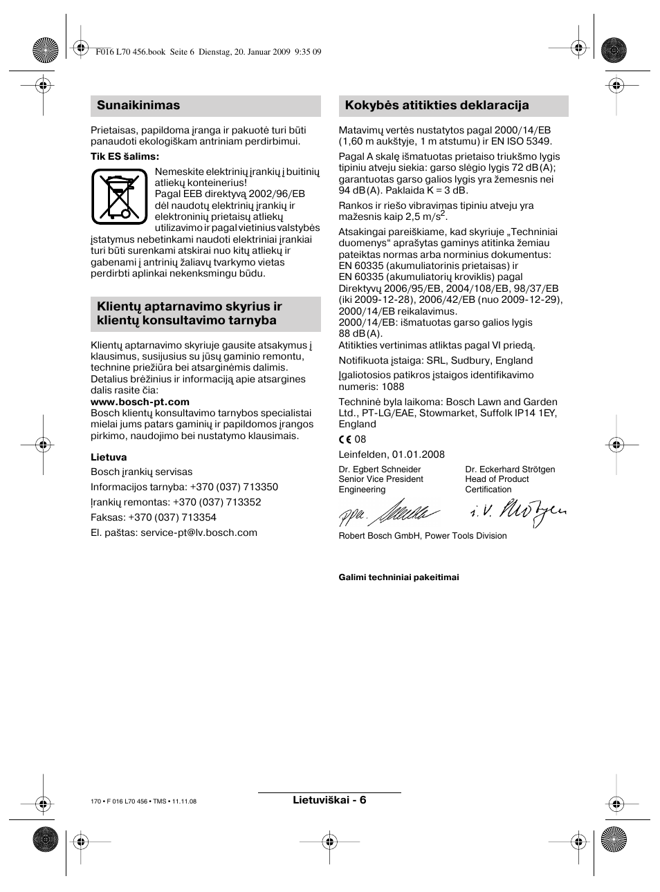 Bosch ART EASYTRIM Accu User Manual | Page 170 / 171