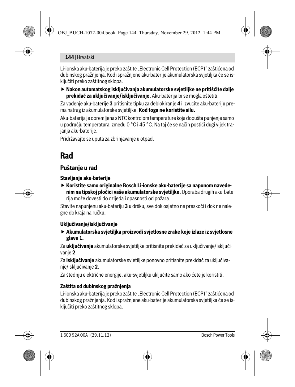 Bosch GLI 10,8 V-LI Professional User Manual | Page 144 / 177