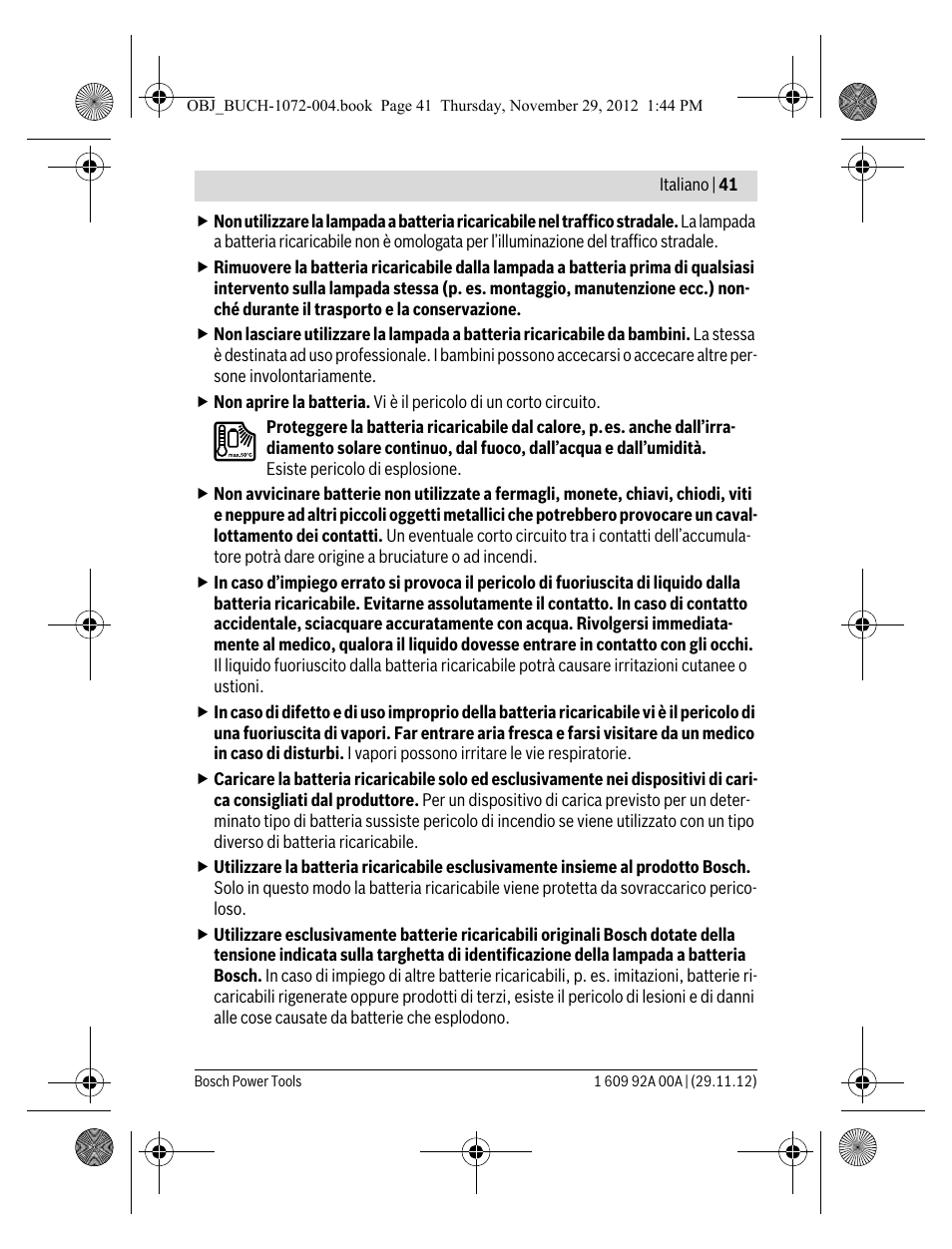 Bosch GLI 10,8 V-LI Professional User Manual | Page 41 / 177
