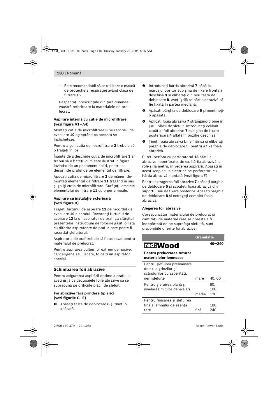 Bosch GSS 23 A Professional User Manual | Page 138 / 189