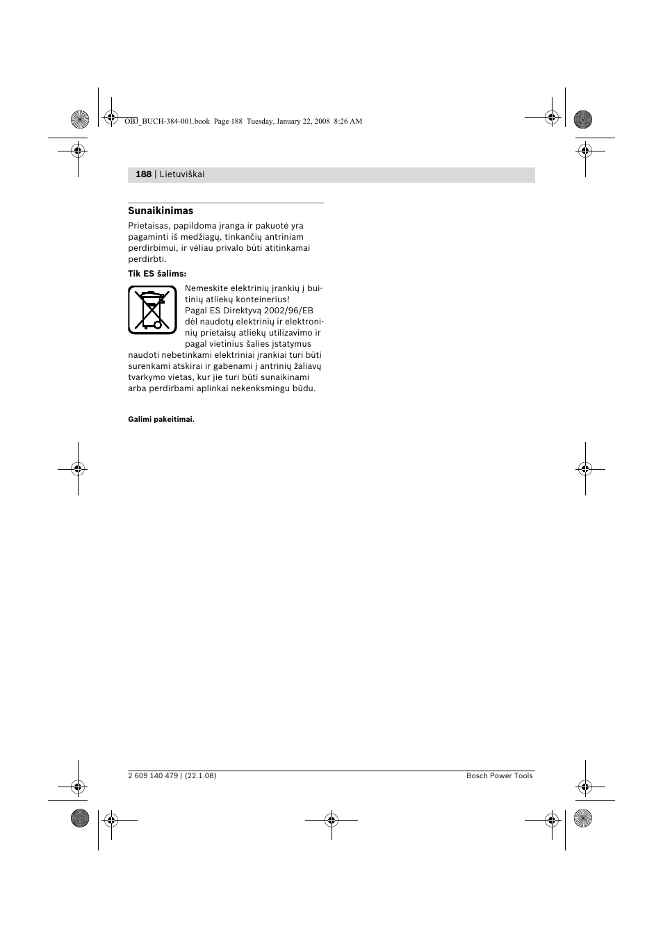 Bosch GSS 23 A Professional User Manual | Page 188 / 189