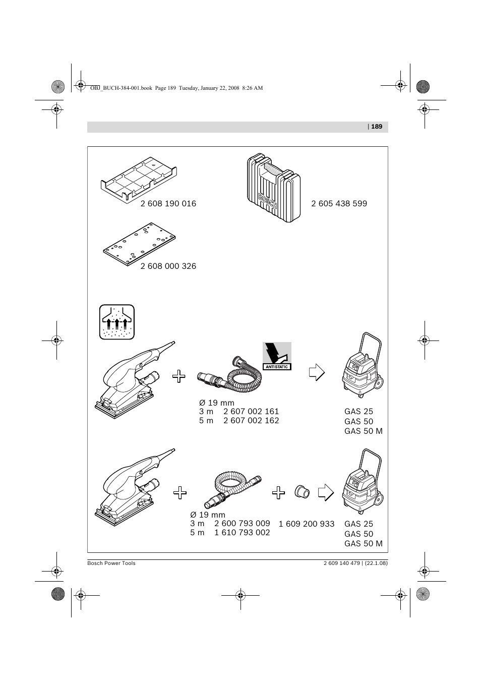 Bosch GSS 23 A Professional User Manual | Page 189 / 189