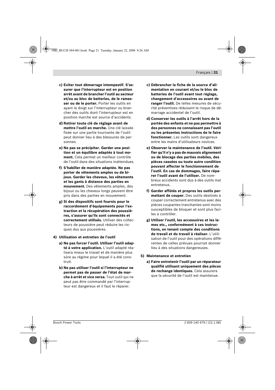 Bosch GSS 23 A Professional User Manual | Page 21 / 189