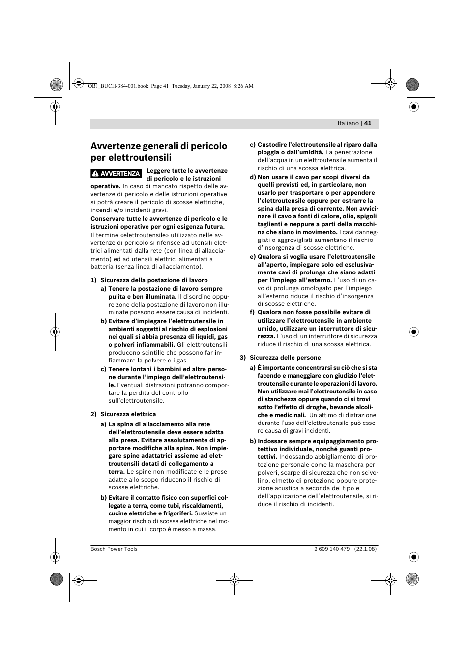 Bosch GSS 23 A Professional User Manual | Page 41 / 189