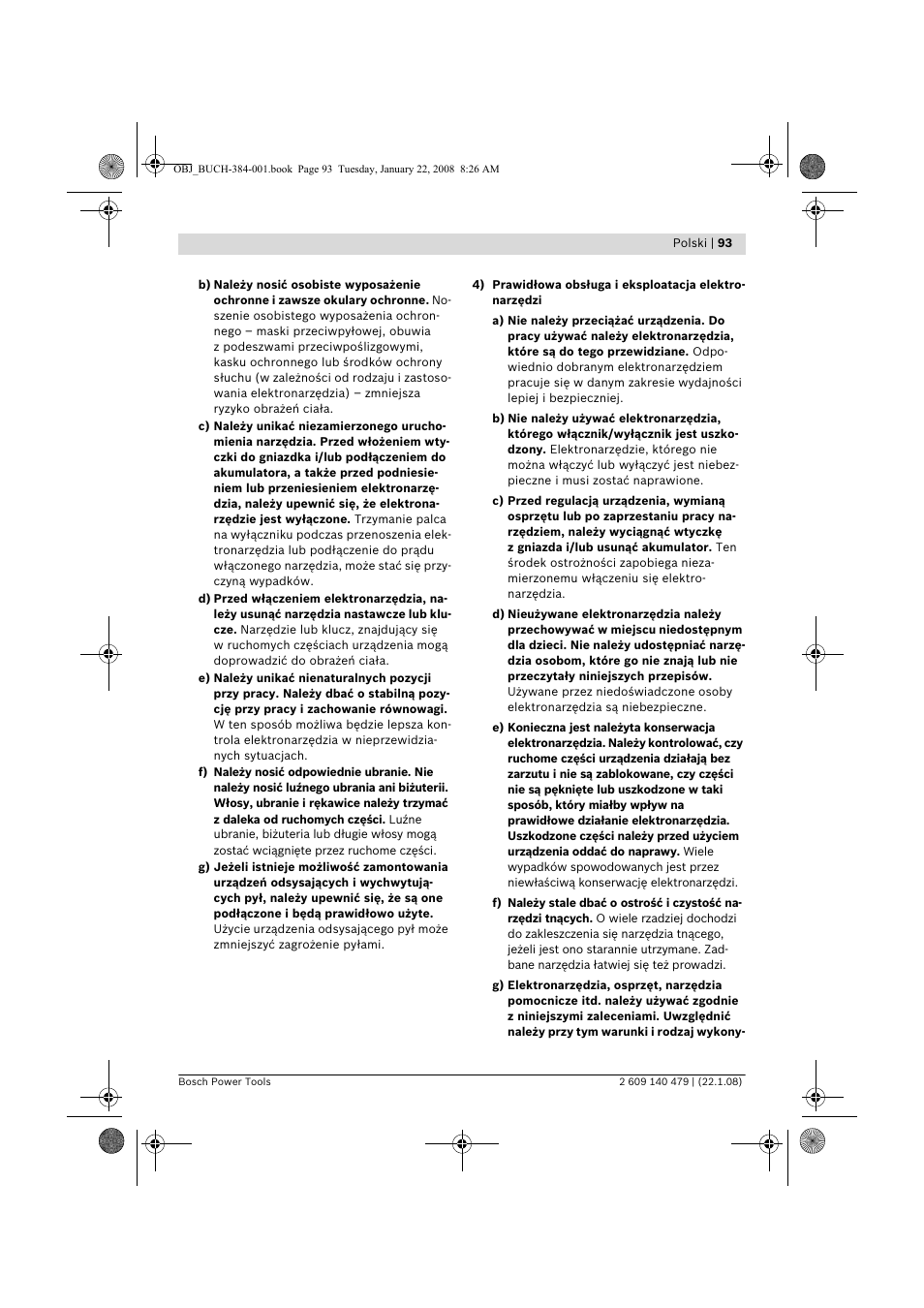 Bosch GSS 23 A Professional User Manual | Page 93 / 189