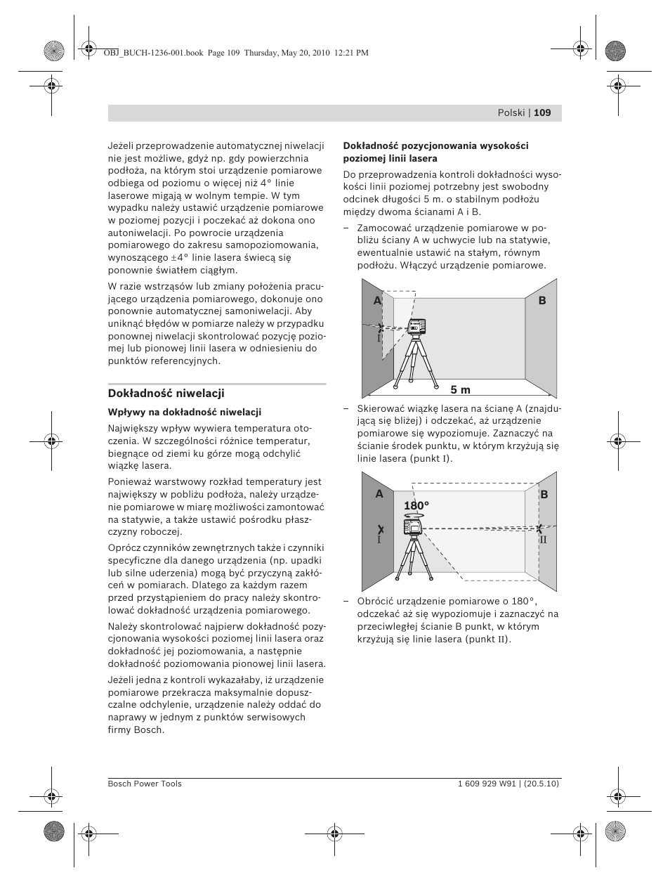 Bosch GLL 2 Professional User Manual | Page 109 / 217