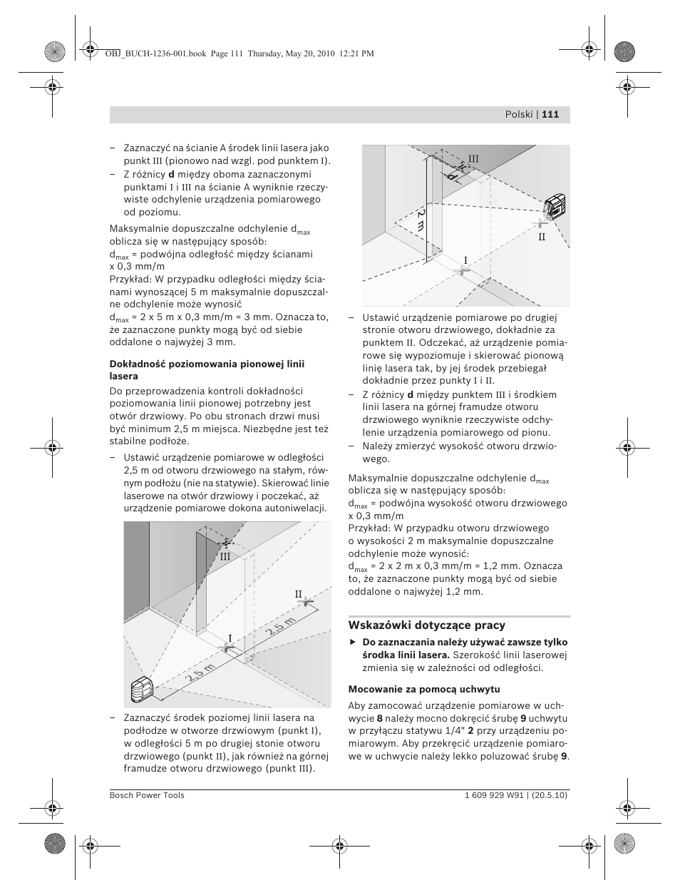 Bosch GLL 2 Professional User Manual | Page 111 / 217