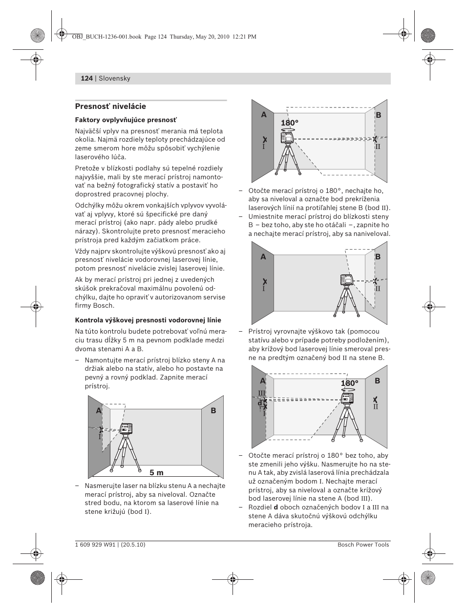 Bosch GLL 2 Professional User Manual | Page 124 / 217