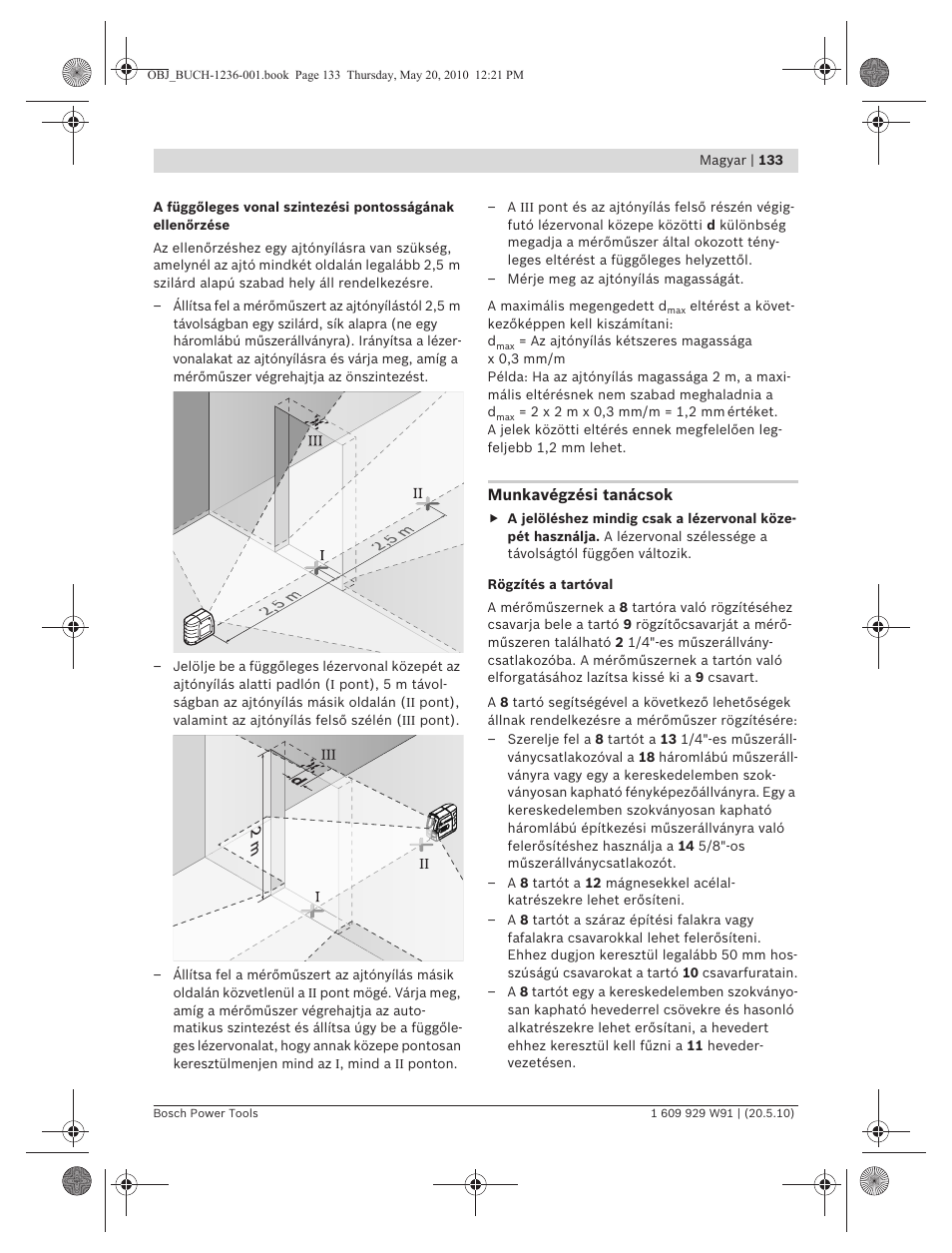 Bosch GLL 2 Professional User Manual | Page 133 / 217