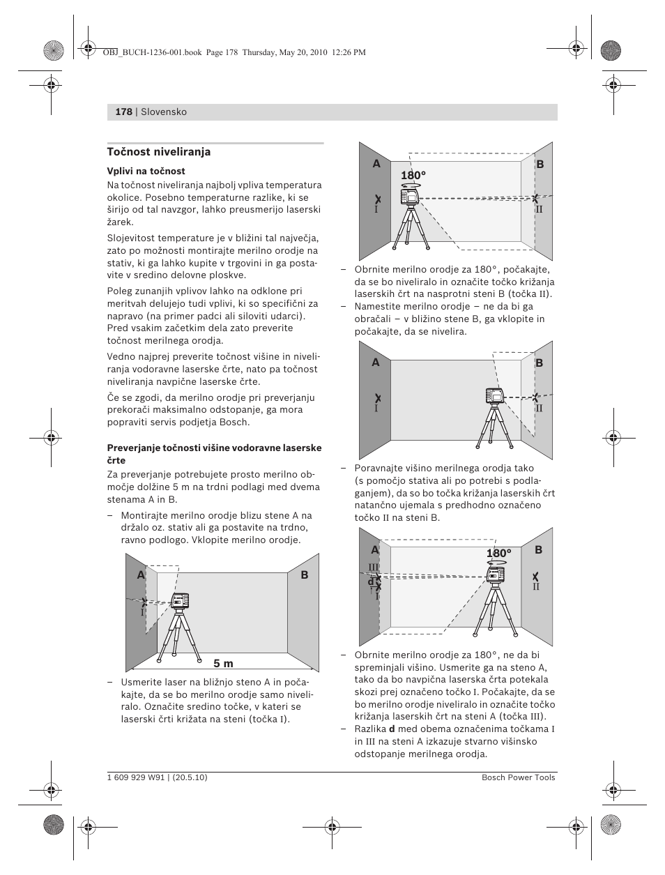 Bosch GLL 2 Professional User Manual | Page 178 / 217