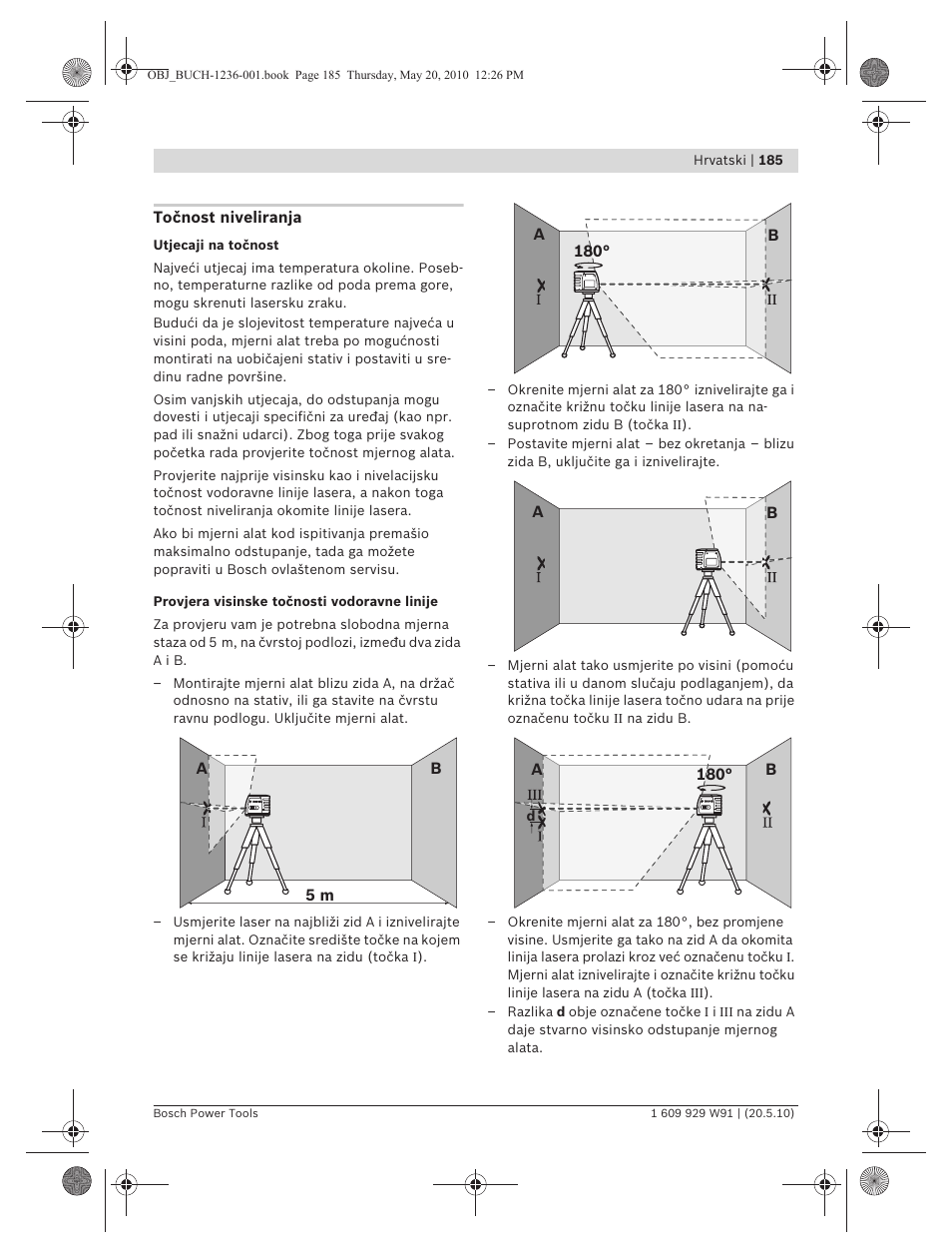 Bosch GLL 2 Professional User Manual | Page 185 / 217