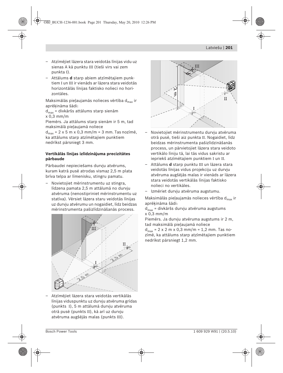Bosch GLL 2 Professional User Manual | Page 201 / 217