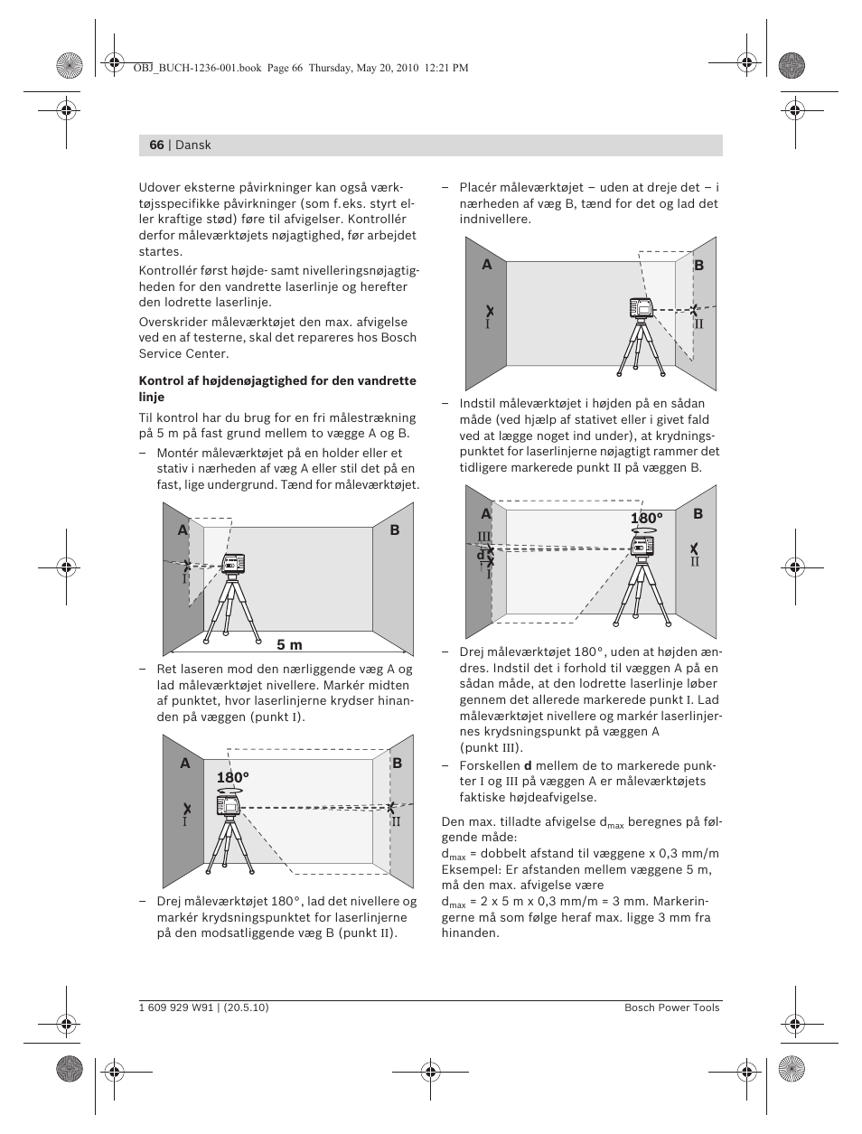 Bosch GLL 2 Professional User Manual | Page 66 / 217