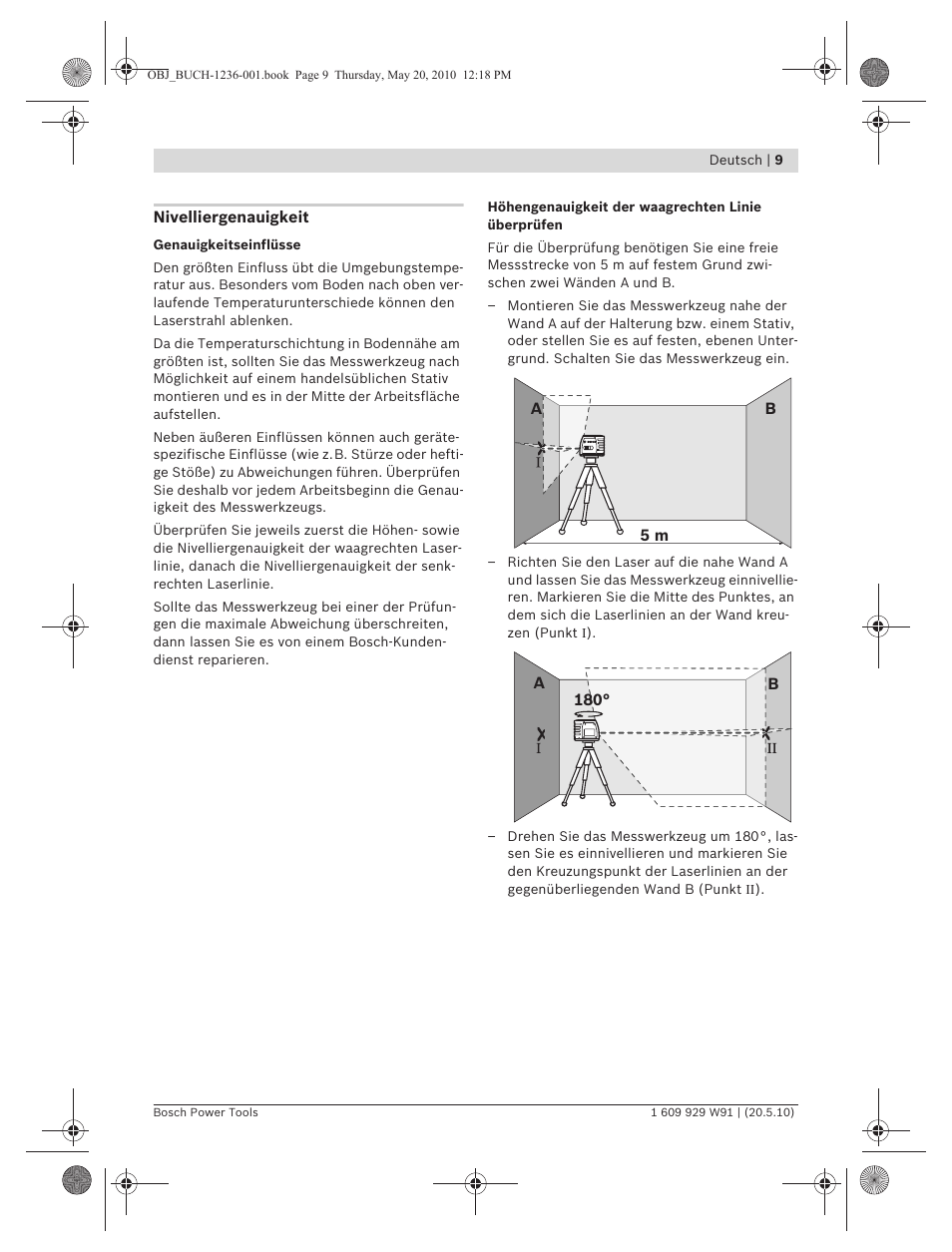 Bosch GLL 2 Professional User Manual | Page 9 / 217