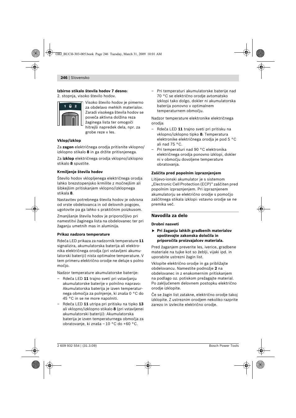 Bosch GSA 36 V-LI Professional User Manual | Page 246 / 289