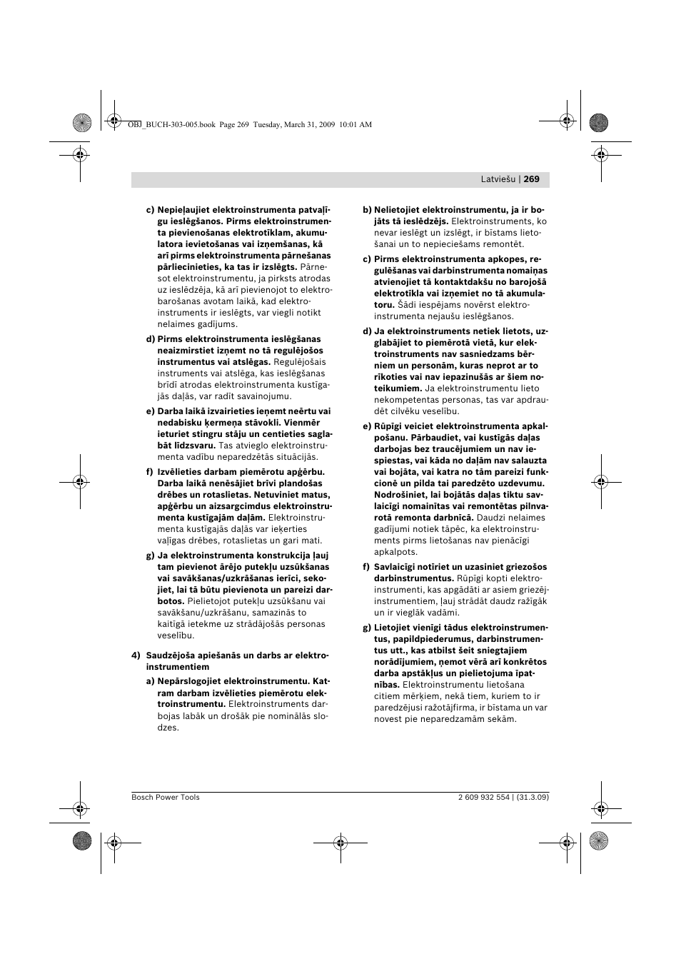 Bosch GSA 36 V-LI Professional User Manual | Page 269 / 289