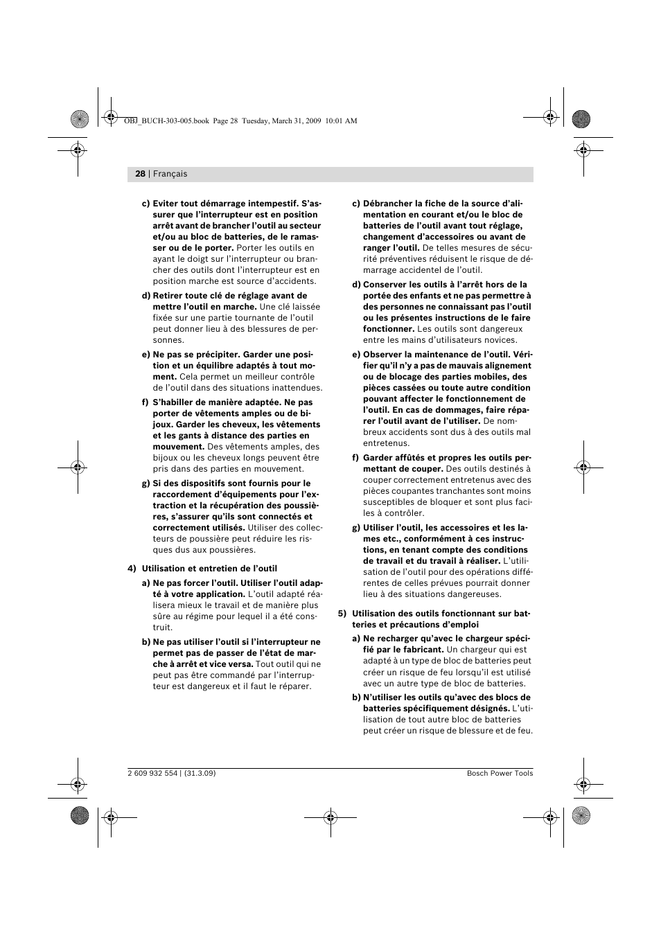 Bosch GSA 36 V-LI Professional User Manual | Page 28 / 289