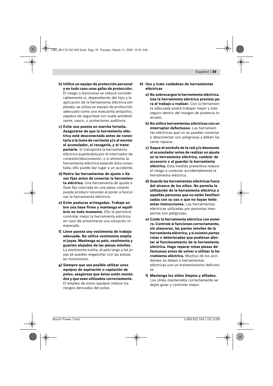 Bosch GSA 36 V-LI Professional User Manual | Page 39 / 289