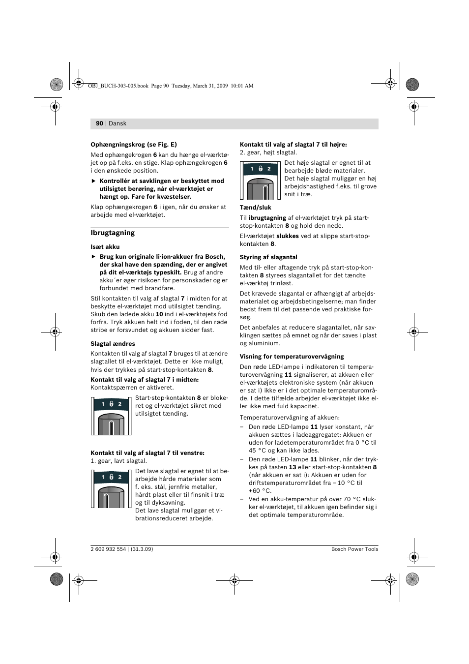 Bosch GSA 36 V-LI Professional User Manual | Page 90 / 289