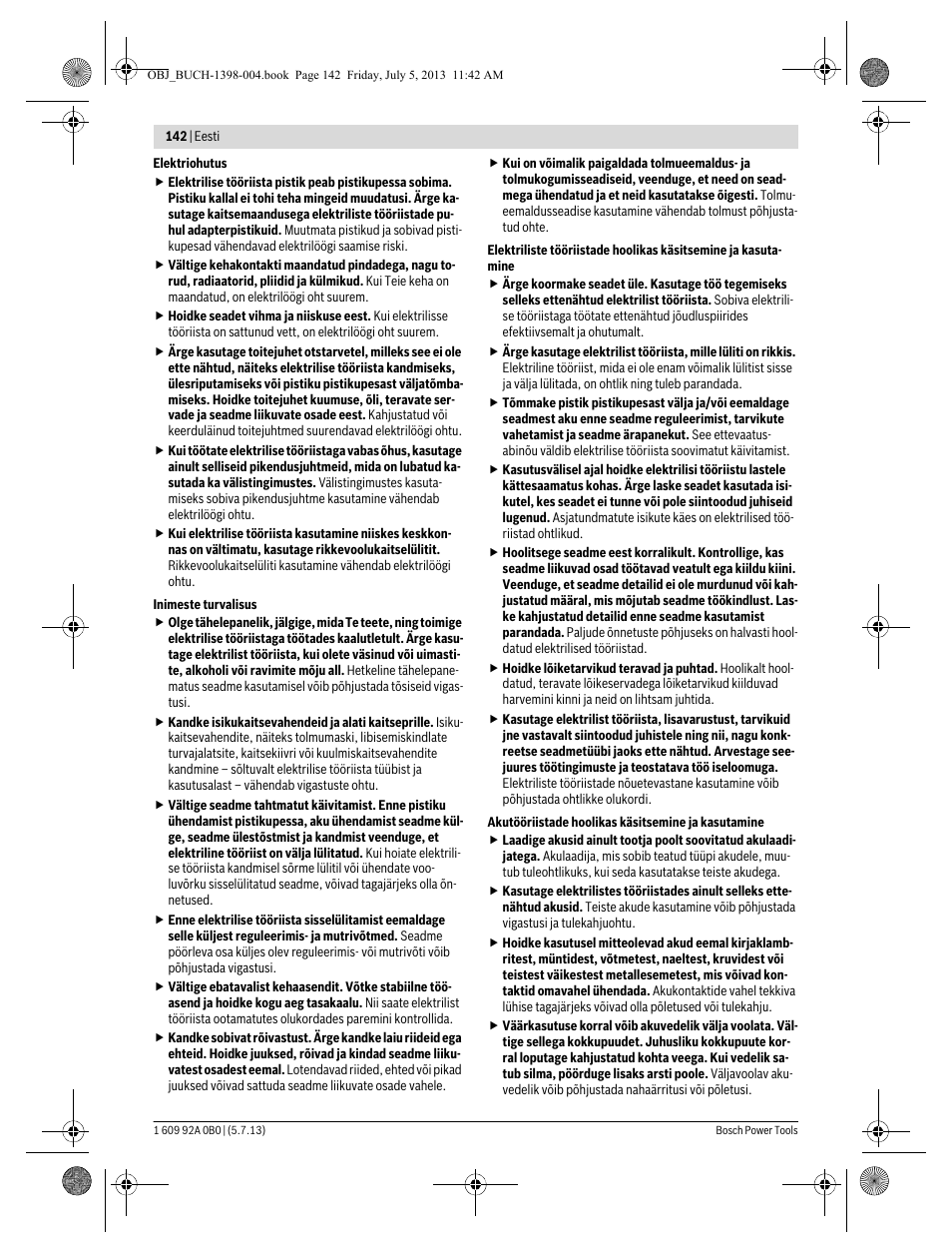 Bosch GCB 18 V-LI Professional User Manual | Page 142 / 168