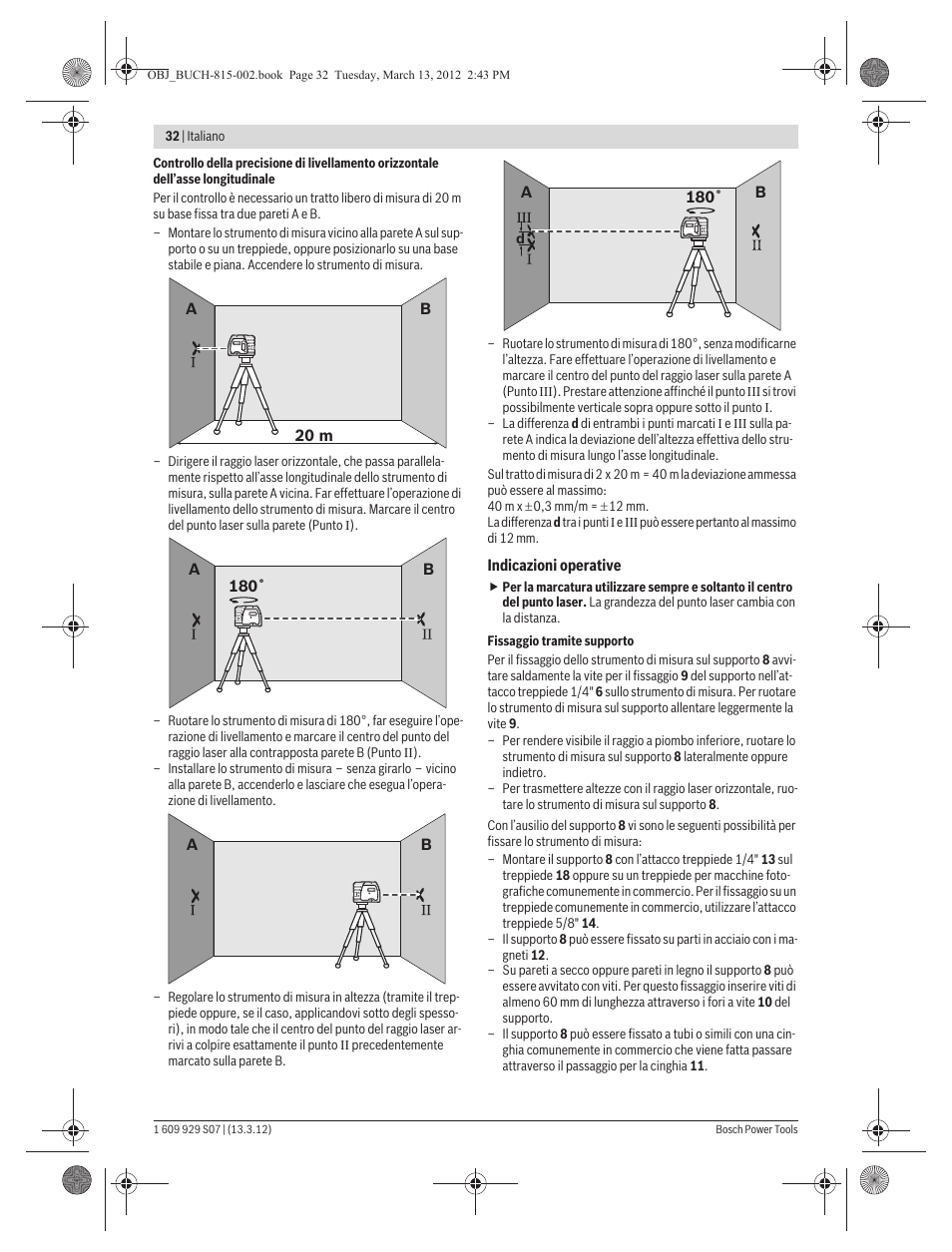 Bosch GPL 5 Professional User Manual | Page 32 / 162