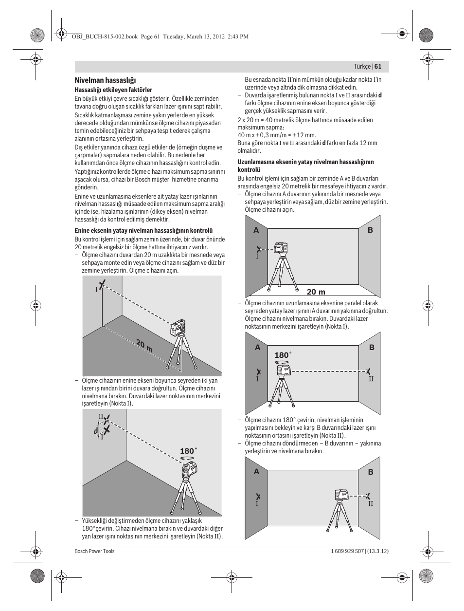 Bosch GPL 5 Professional User Manual | Page 61 / 162