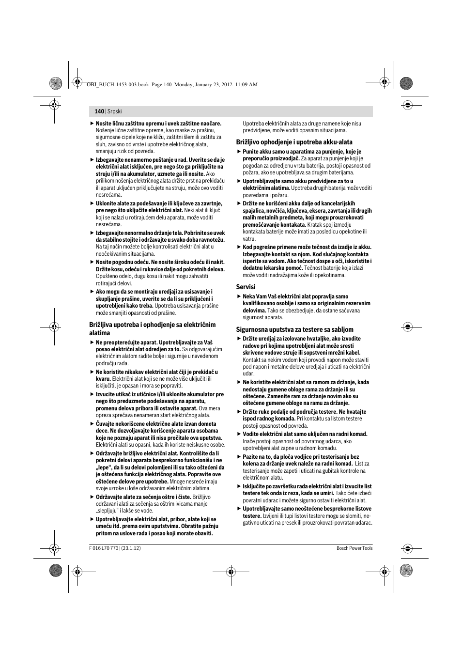 Bosch Keo User Manual | Page 140 / 181