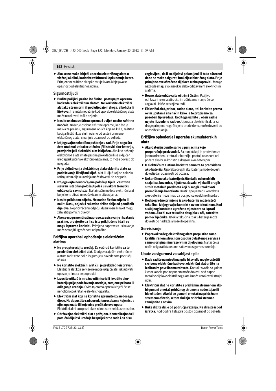 Bosch Keo User Manual | Page 152 / 181