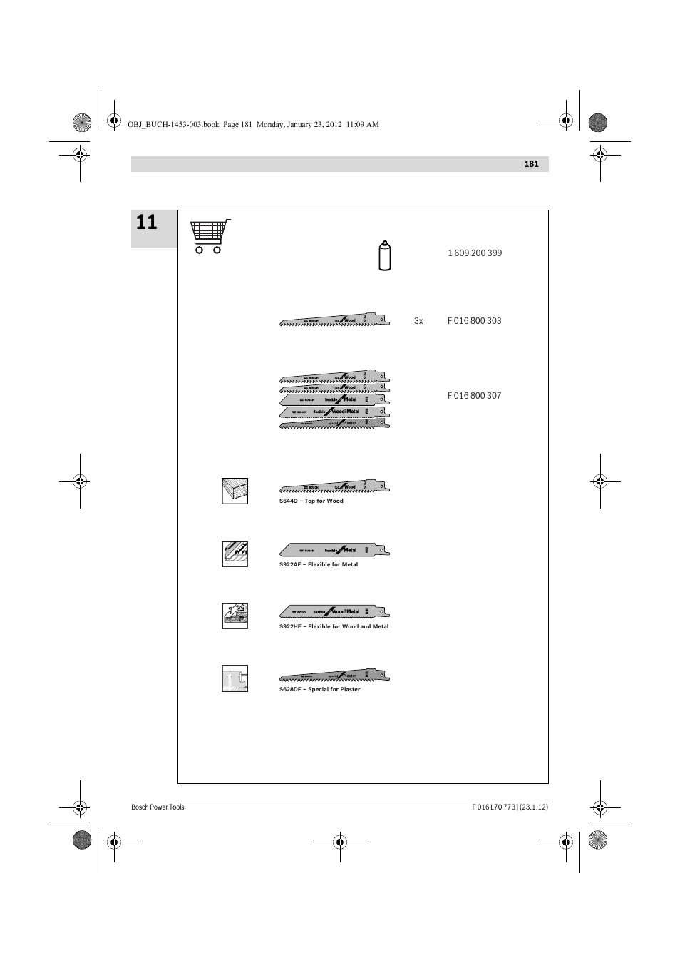 Bosch Keo User Manual | Page 181 / 181