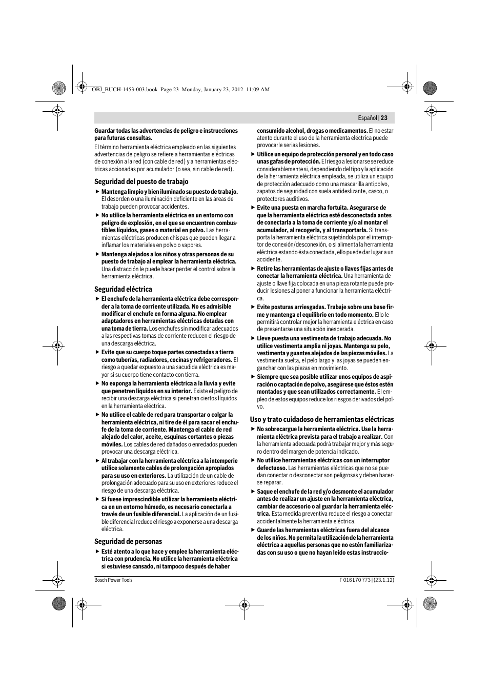 Bosch Keo User Manual | Page 23 / 181