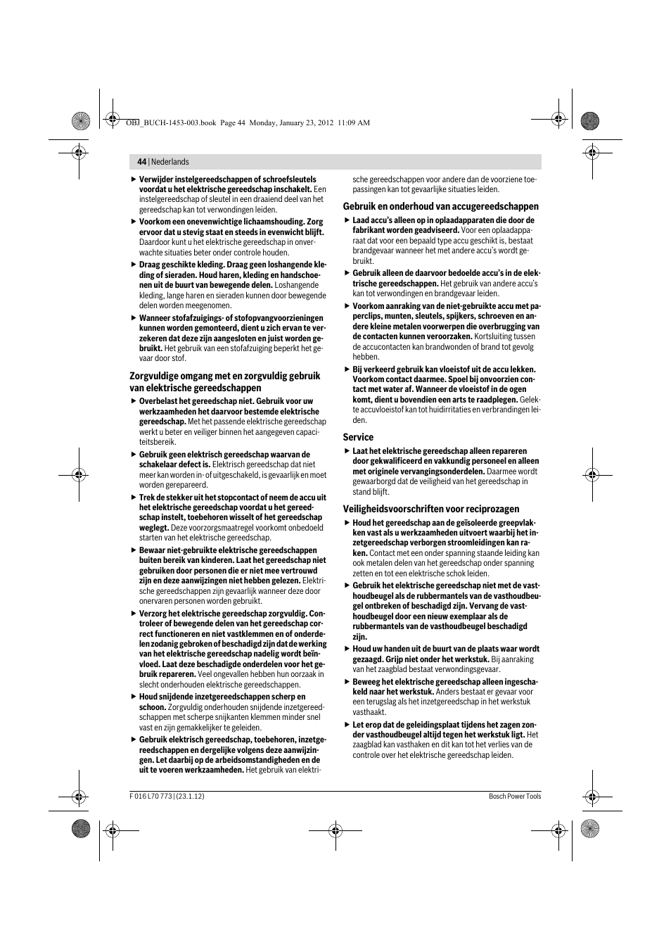 Bosch Keo User Manual | Page 44 / 181