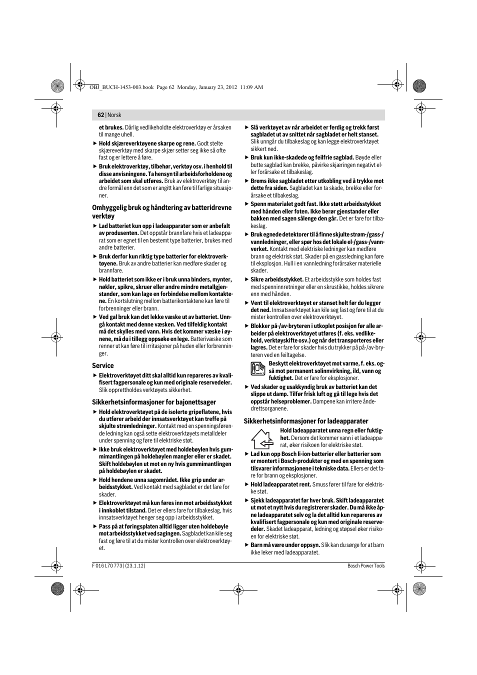 Bosch Keo User Manual | Page 62 / 181