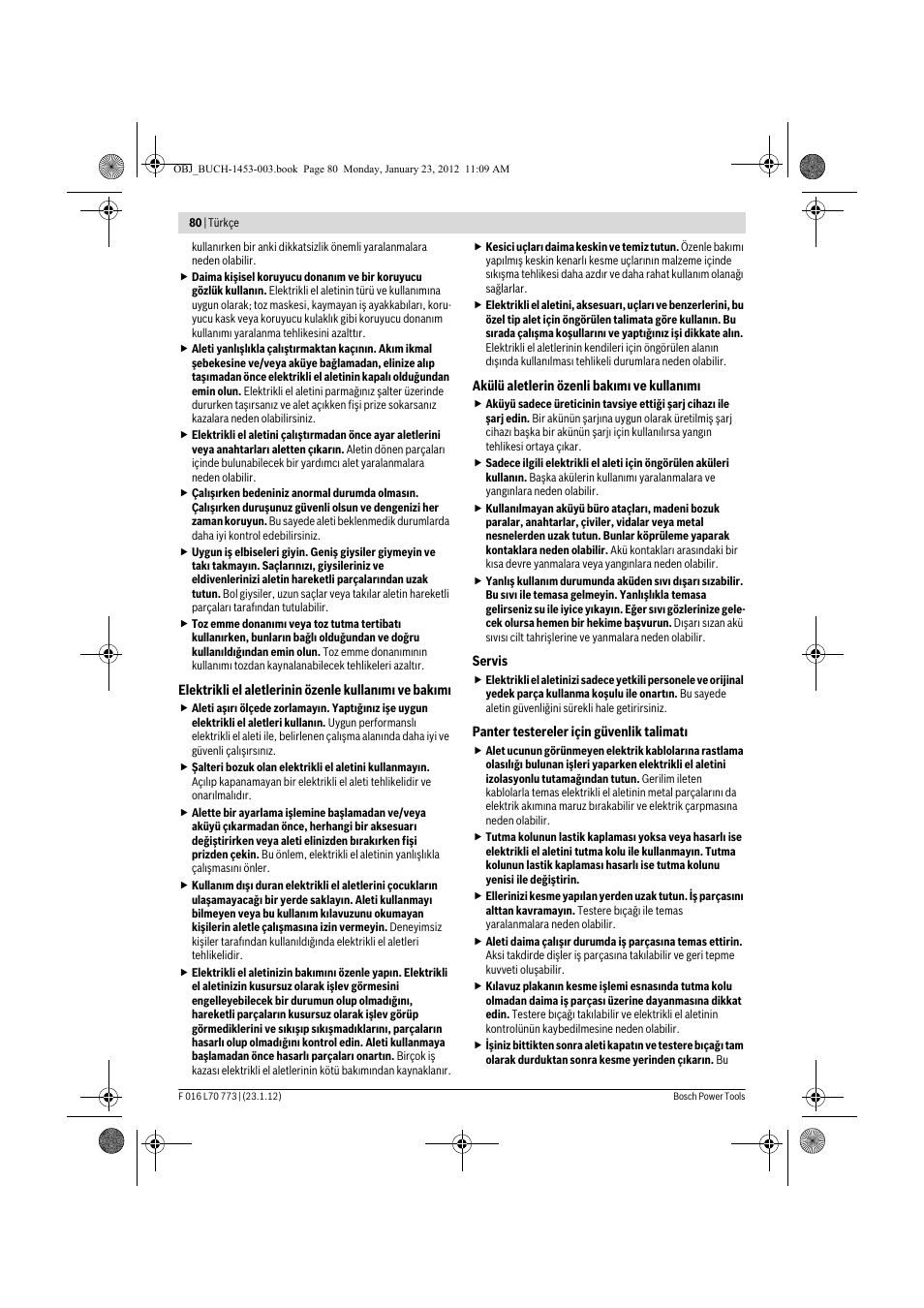 Bosch Keo User Manual | Page 80 / 181