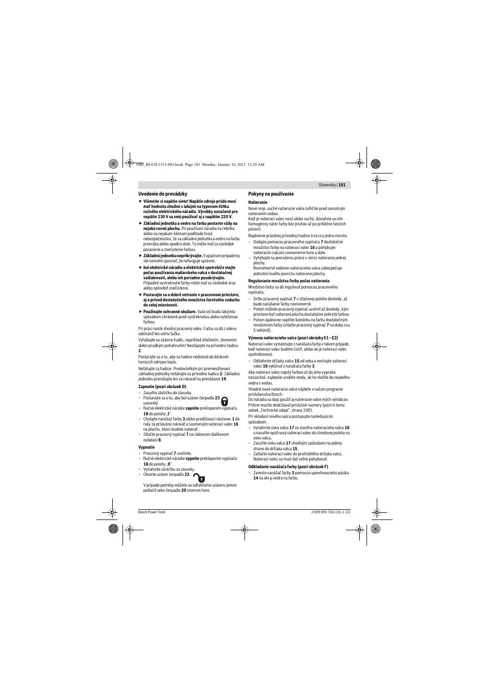 Bosch PPR 250 User Manual | Page 101 / 171