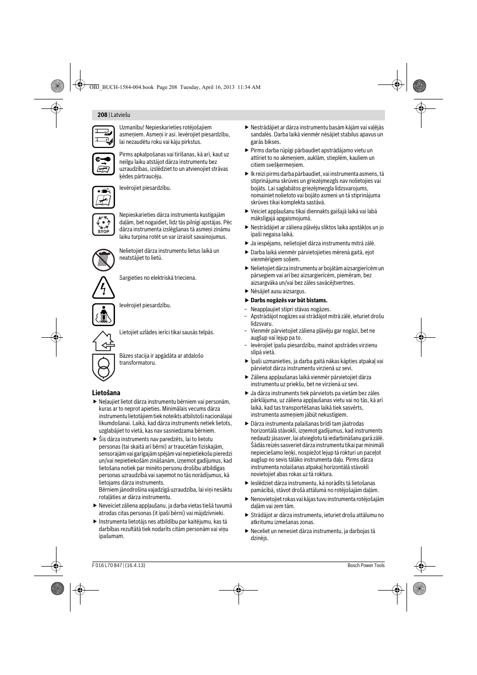 Bosch Rotak 32 LI User Manual | Page 208 / 248