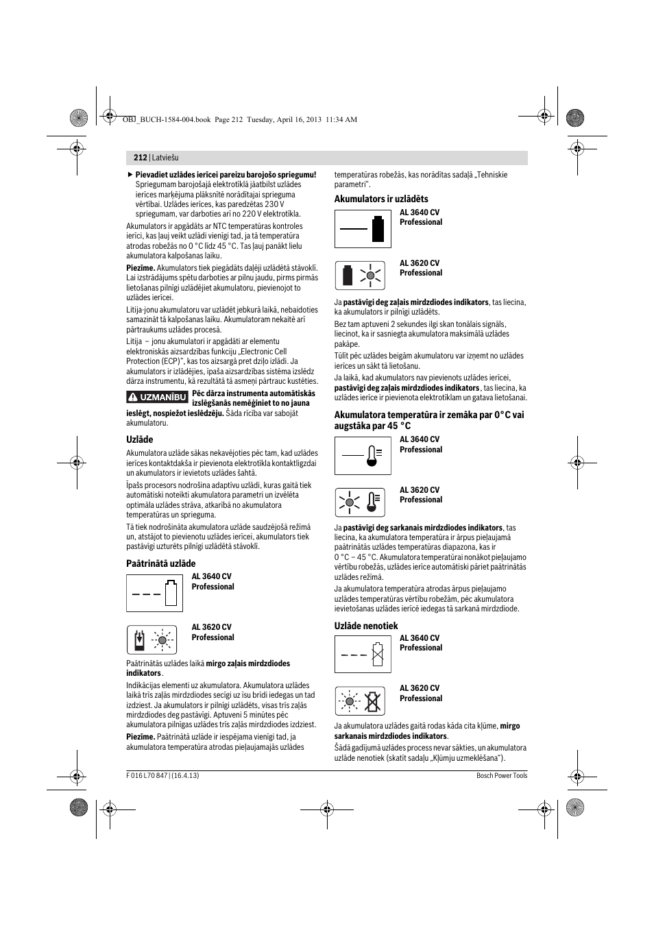 Bosch Rotak 32 LI User Manual | Page 212 / 248