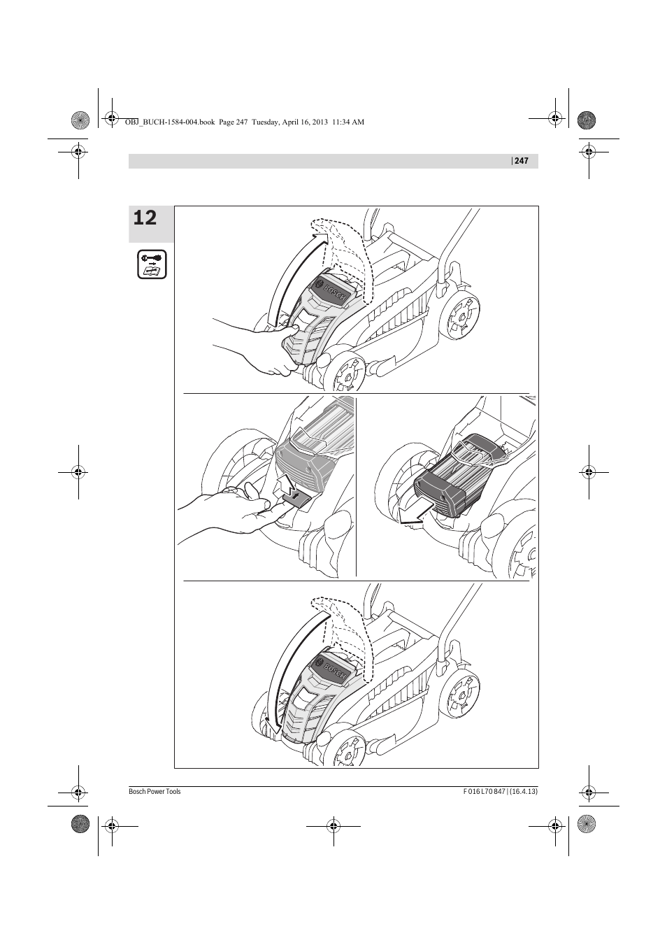 Bosch Rotak 32 LI User Manual | Page 247 / 248