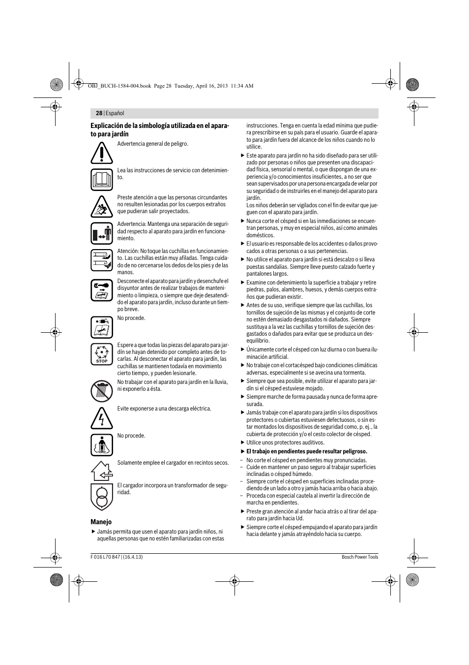 Bosch Rotak 32 LI User Manual | Page 28 / 248