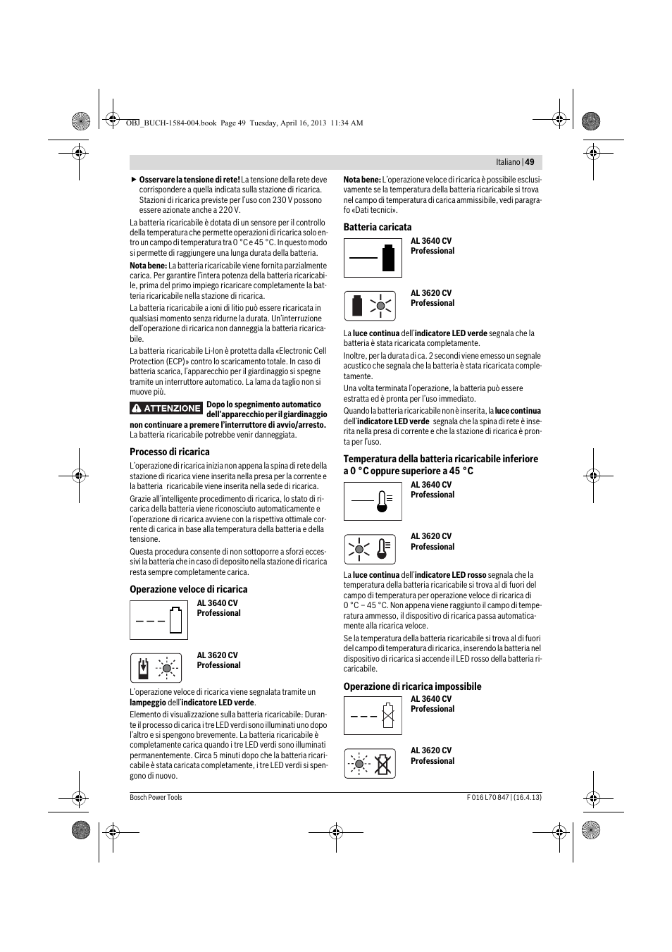 Bosch Rotak 32 LI User Manual | Page 49 / 248
