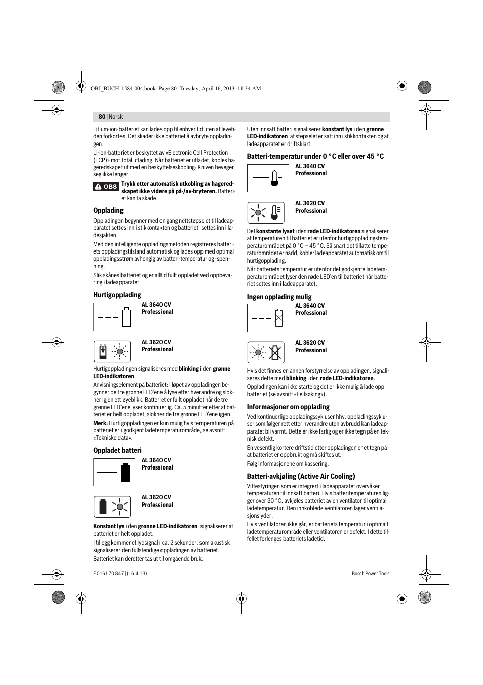 Bosch Rotak 32 LI User Manual | Page 80 / 248