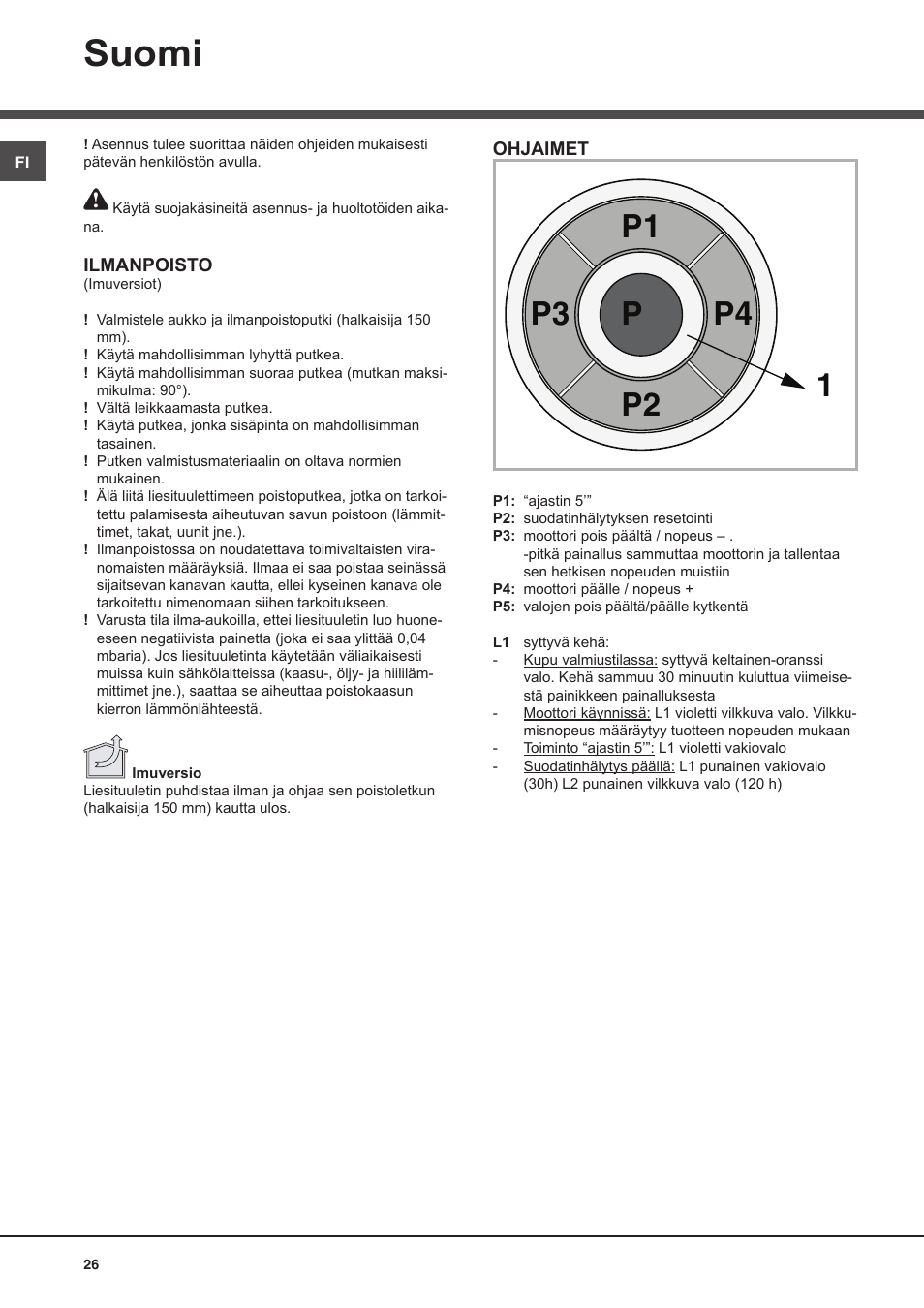 Suomi | Best CIRRUS User Manual | Page 26 / 40