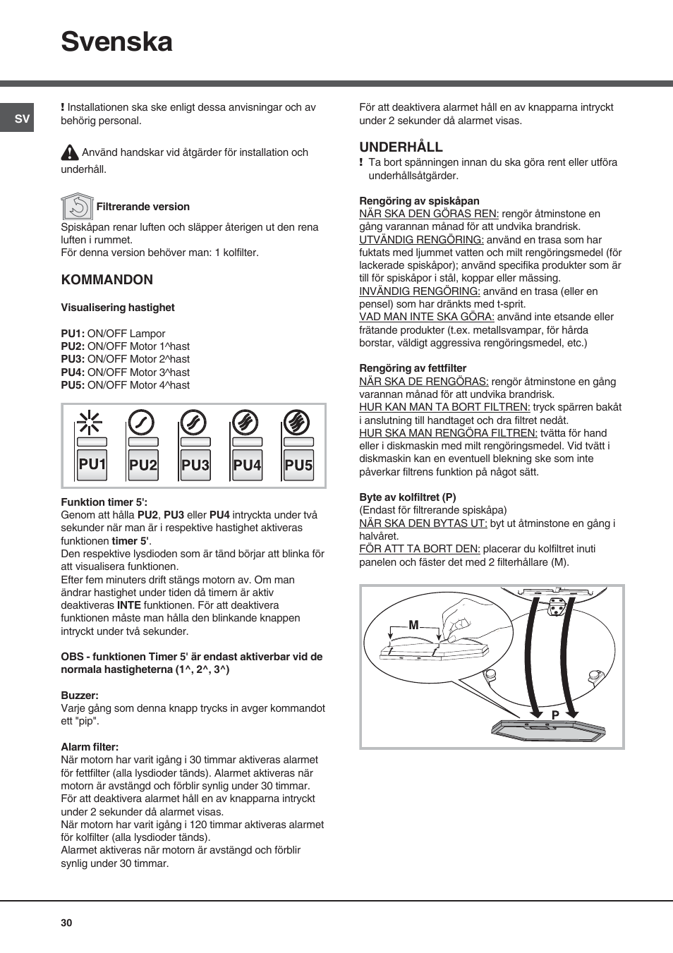 Svenska | Best VERTIGO DOUBLE User Manual | Page 30 / 40